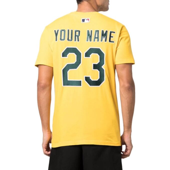 Off-White x MBL T-shirt avec logo Oakland Athletics
