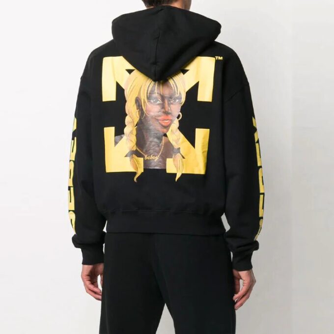 Off-White x Theophilus London Crossover Bebey Printing Casual Cozy Noir