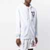 Off-White x UNDERCOVER Crossover Imprimé logo double face Blanc