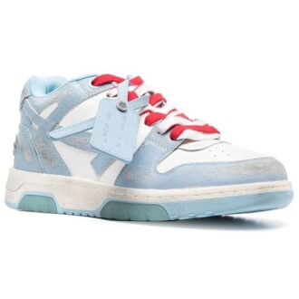 Out Of Office Vintage Leather « Blue White Red »