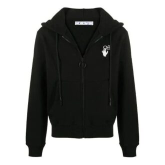 Painting Arrow Zipper Long Classic Noir