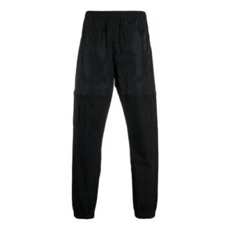 Pantalon cargo casual long unie FW21, version standard, noir