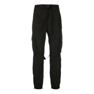 Pantalon cargo à coupe droite « Noir »