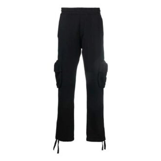 Pantalon cargo décontracté Off-White pour homme FW21 Arrow, coupe ample, noir