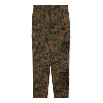 Pantalon cargo en coton camouflage printemps-été 2019