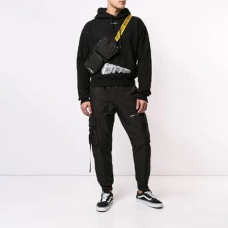 Pantalon cargo en coton uni SS 2019