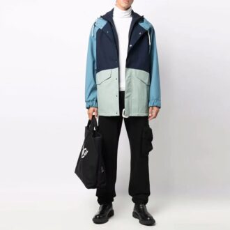 Pantalon cargo long Off-White pour homme FW21 avec logo alphabétique, coupe ample, noir