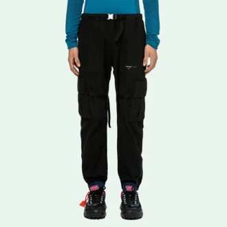 Pantalon cargo noir pour homme Off-White