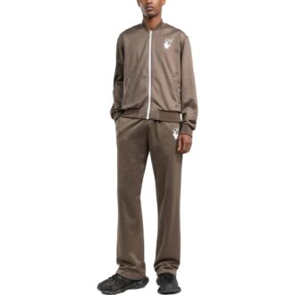 Pantalon décontracté droit et ample SS22 « Marron »