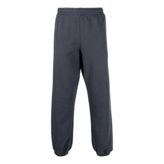 Pantalon décontracté en coton unie Off-White pour homme, collection printemps-été 2022, bleu automne