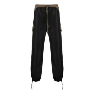 Pantalon décontracté SS22 « Noir-Marron »