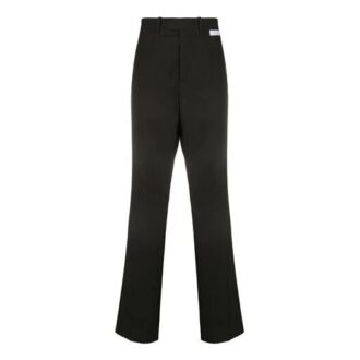 PANTALON DE CÉRÉMONIE NOIR SANS MOTIF FW20 Pantalon de cérémonie pour homme noir