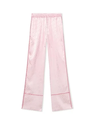 Pantalon de pyjama en satin jacquard
