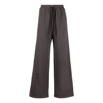 Pantalon de sport droit ample à imprimé rayé unie Off-White pour homme, gris Pantalon de sport droit ample à imprimé rayé unie Off-White pour homme, gris