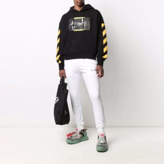 Pantalon de sport en tricot FW21 « Blanc » Pantalon de sport en tricot FW21 « Blanc »
