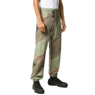Pantalon de sport imprimé camouflage vert Pantalon de sport imprimé camouflage vert