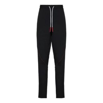 Pantalon de sport/jogging droit à lacets Off-White pour homme FW21, coupe slim, noir