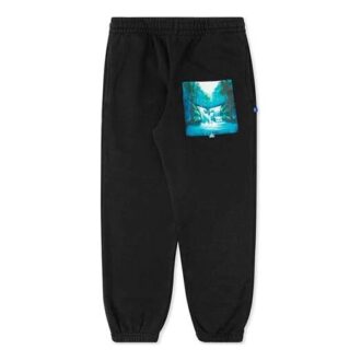 Pantalon de sport/jogging imprimé noir Off-White pour homme Pantalon de sport/jogging imprimé noir Off-White pour homme