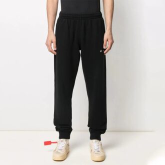 Pantalon de sport/jogging noir décontracté Off-White pour homme, collection printemps-été 2021 Pantalon de sport/jogging noir décontracté Off-White pour homme, collection printemps-été 2021