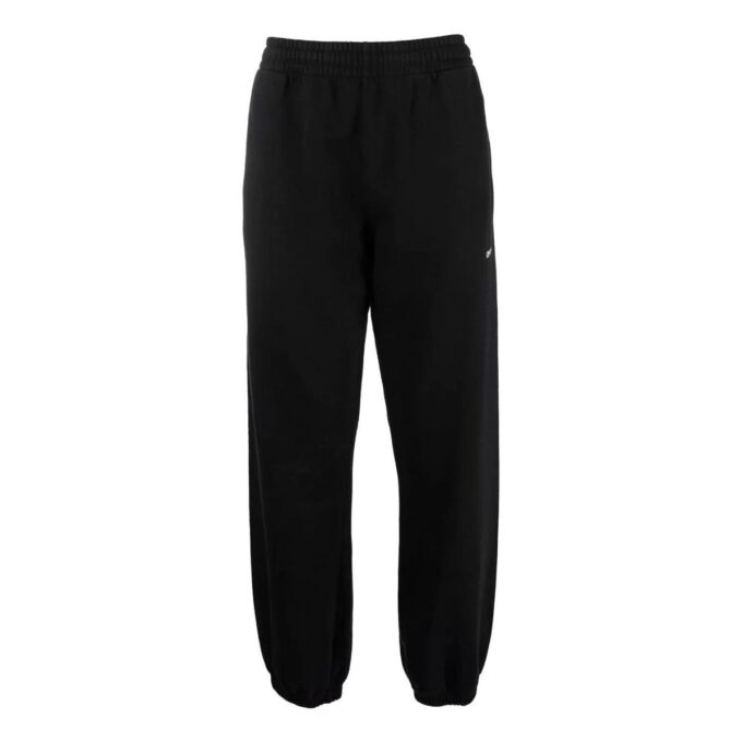 Pantalon de sport/jogging Off-White pour homme FW22, coupe ample, imprimé logo à l&rsquo;arrière, version noire