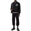 Pantalon de sport/jogging Off-White pour homme FW22, coupe ample, imprimé logo à l&rsquo;arrière, version noire
