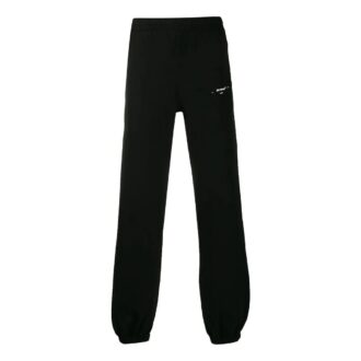Pantalon de sport/jogging Off-White pour homme, petit logo, noir Pantalon de sport/jogging Off-White pour homme, petit logo, noir