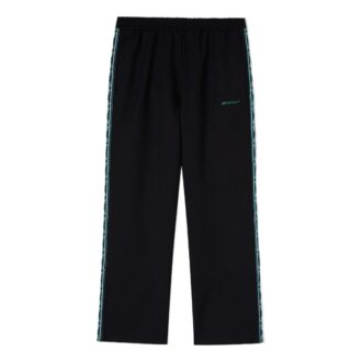 Pantalon de sport/jogging Off-White pour homme, version à bandes logo brillantes, noir Pantalon de sport/jogging Off-White pour homme, version à bandes logo brillantes, noir