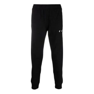 Pantalon de sport/jogging unie avec logo Off-White pour homme SS21 Noir Pantalon de sport/jogging unie avec logo Off-White pour homme SS21 Noir