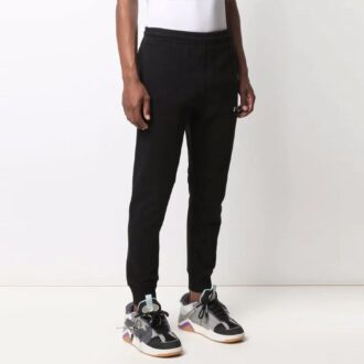 Pantalon de sport/jogging unie avec logo Off-White pour homme SS21 Noir Pantalon de sport/jogging unie avec logo Off-White pour homme SS21 Noir