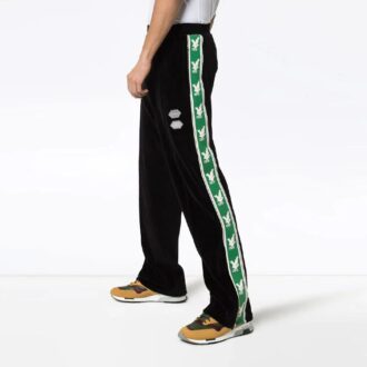 Pantalon de sport long SS21 coupe ample noir