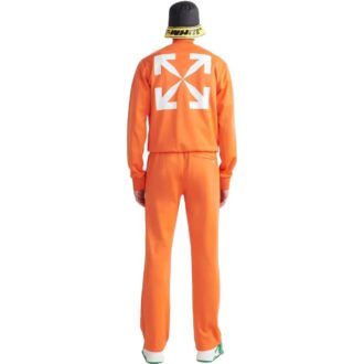 Pantalon de sport à motif Arrows SS22 « Orange White »