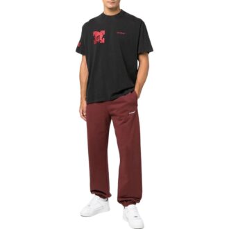 Pantalon de sport à motif imprimé « Rouge »