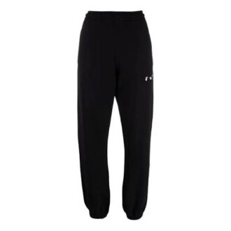 Pantalon de sport/pantalon/jogging Off-White pour homme SS21 avec logo Noir Pantalon de sport/pantalon/jogging Off-White pour homme SS21 avec logo Noir