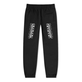 Pantalon de sport/pantalon/jogging Off-White pour homme Stancil Noir Pantalon de sport/pantalon/jogging Off-White pour homme Stancil Noir