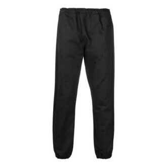 Pantalon de sport SS21 noir à grand logo