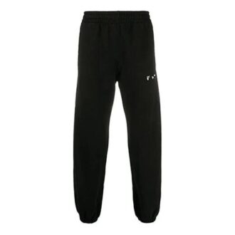 Pantalon de survêtement brodé avec logo pour homme, collection automne-hiver 2020