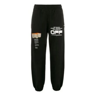 Pantalon de survêtement décontracté pour homme, style urbain, en coton uni, avec logo 3D en lignes ondulées