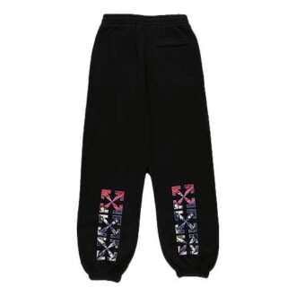 Pantalon de survêtement imprimé Arrows pour homme Fw20