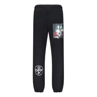 Pantalon de survêtement imprimé Mariana De Silva