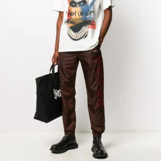 Pantalon de survêtement pour homme avec broderie Diagonale