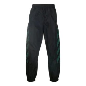 Pantalon de survêtement à rayures diagonales pour homme