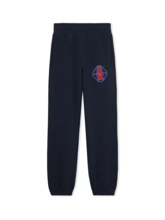 Pantalon de survêtement à revers et patch Royal