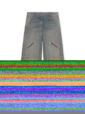 Pantalon en denim à grandes poches
