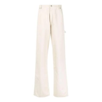 Pantalon à jambes larges « Blanc »