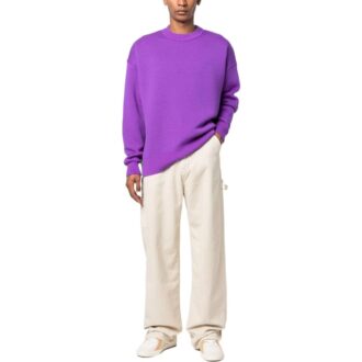 Pantalon à jambes larges « Blanc »