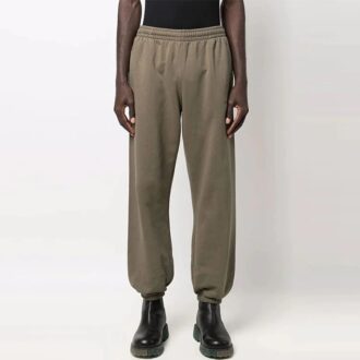 Pantalon long décontracté ample unicolore Off-White pour homme, collection printemps-été 2022, vert
