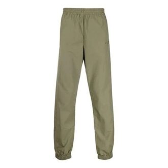 Pantalon long décontracté FW21 avec logo, version standard, vert foncé