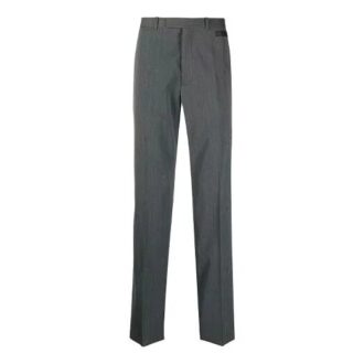 Pantalon long gris Off-White pour homme SS21 Logo