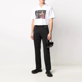 Pantalon long Off-White pour homme SS21 Noir