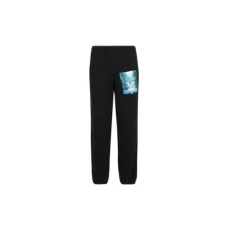 Pantalon noir imprimé Off-White pour homme